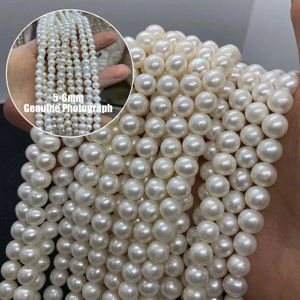 White Pearl Beads-ToShay.org