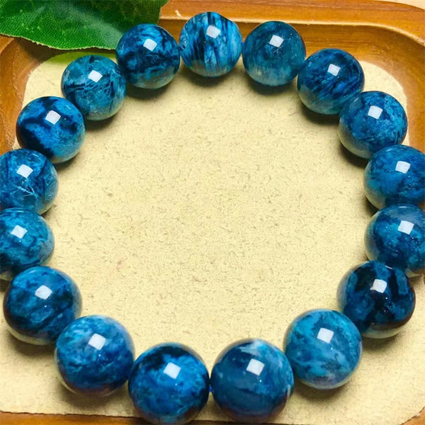 Blue Quartz Bead Bracelet-ToShay.org