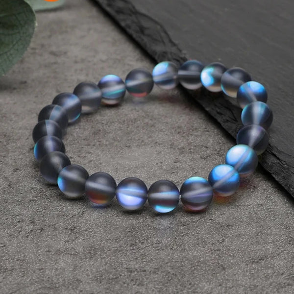 Blue Crystal Bead Bracelet-ToShay.org