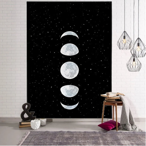 Moon Art Tapestry-ToShay.org