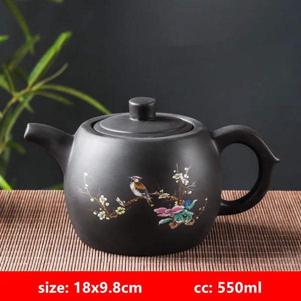 Yixing Clay Painted Teapots-ToShay.org