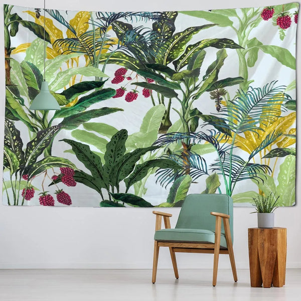 Tropical Plants Tapestry-ToShay.org