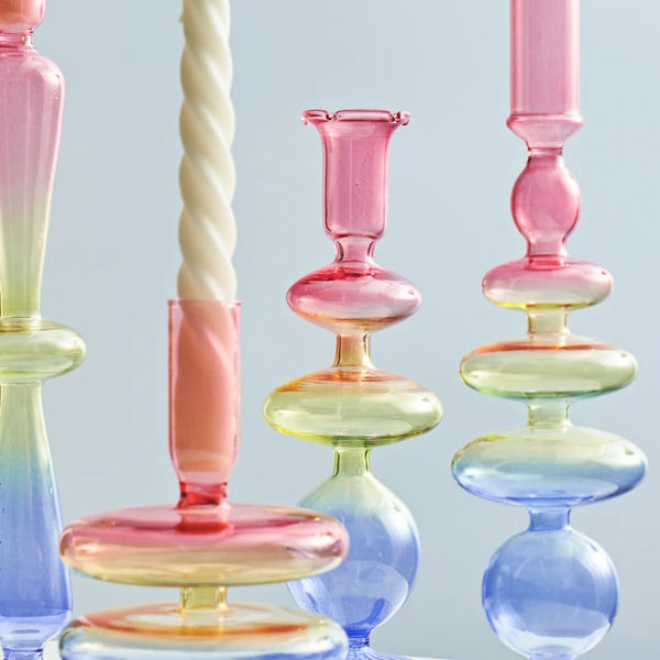 Glass Candle Holder-ToShay.org