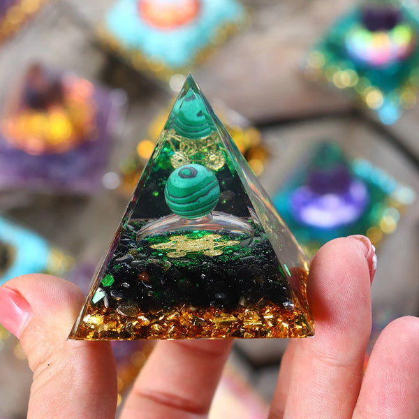 Energy Tree of Life Orgonite Pyramid-ToShay.org