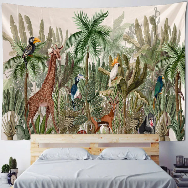 Tropical Plants Tapestry-ToShay.org