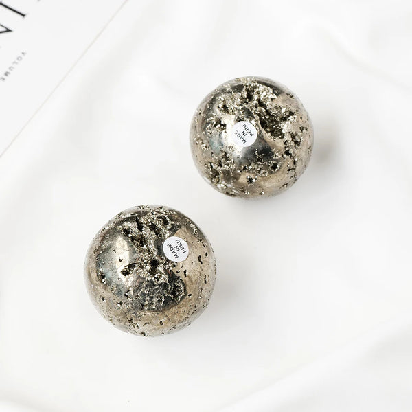 Silver Chalcopyrite Pyrite Ball-ToShay.org