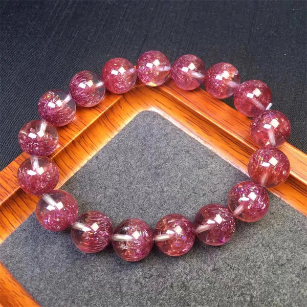 Purple Super Seven Quartz Bracelet-ToShay.org