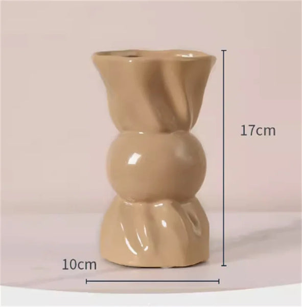 Glazed Ceramic Vase-ToShay.org