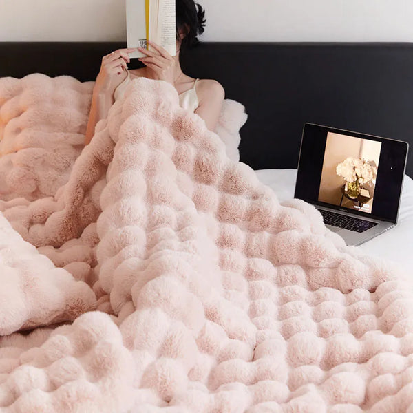 Faux Fur Blanket-ToShay.org