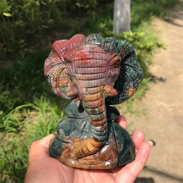 Mixed Ocean Jasper Elephant-ToShay.org