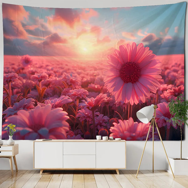 Flower Art Tapestry-ToShay.org