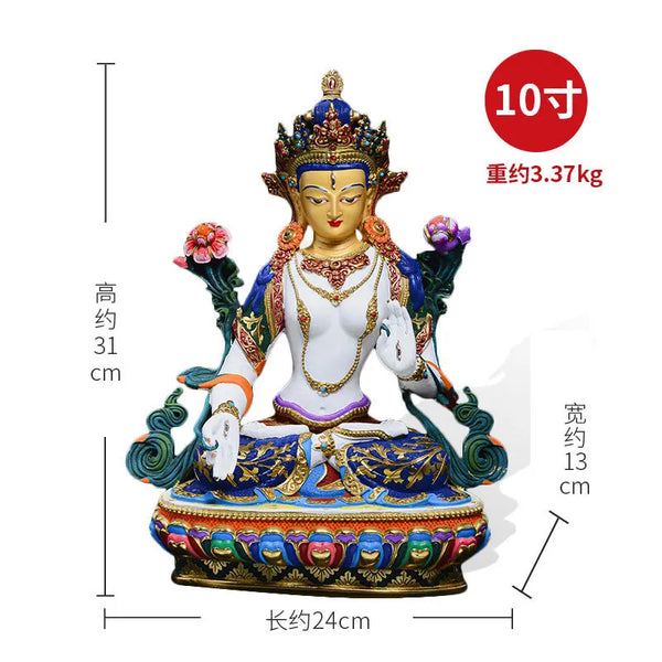 White Tara Buddha-ToShay.org