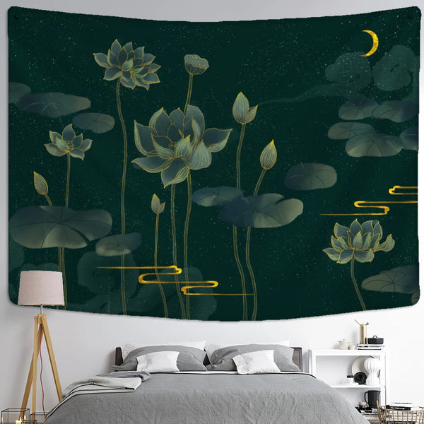 Lotus Art Tapestry-ToShay.org