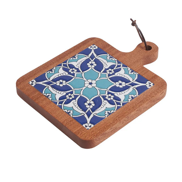 Tile Wood Handle Pot Mat-ToShay.org