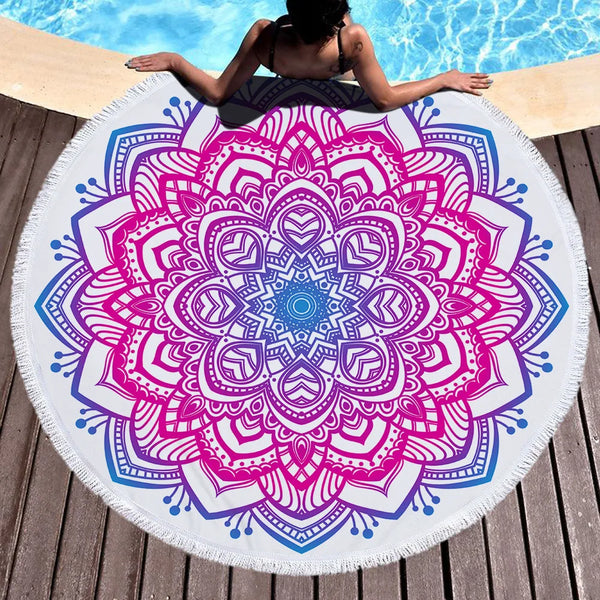 Mandala Beach Mat-ToShay.org