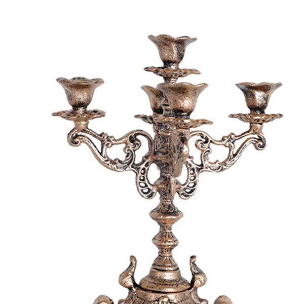 Bronze Candelabra 5 Arms-ToShay.org