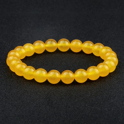 Yellow Stone Bead Bracelets-ToShay.org