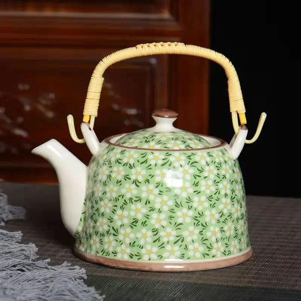 Glaze Porcelain Tea Pot-ToShay.org