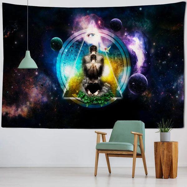 Buddha Meditation Tapestry-ToShay.org