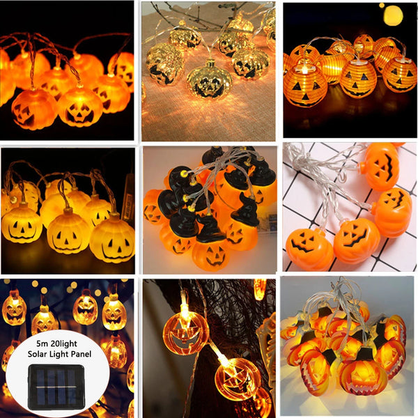 Pumpkin Light String-ToShay.org