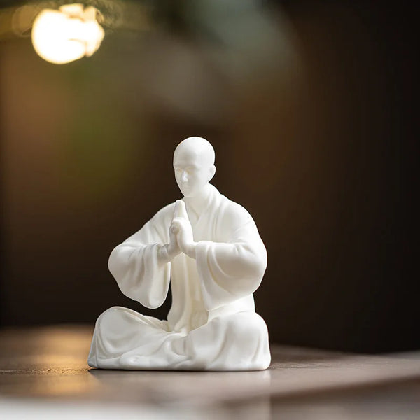 White Porcelain Monk-ToShay.org