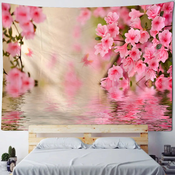 Flower Art Tapestry-ToShay.org