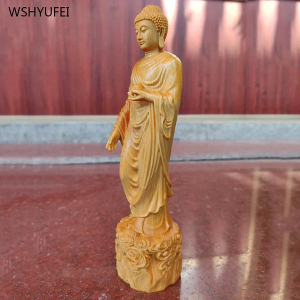 Wood Buddha Statues-ToShay.org