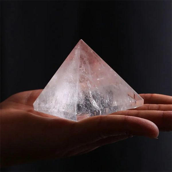 Clear Quartz Crystal Pyramid-ToShay.org