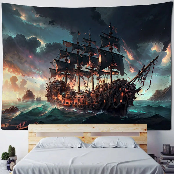 Ship Art Tapestry-ToShay.org