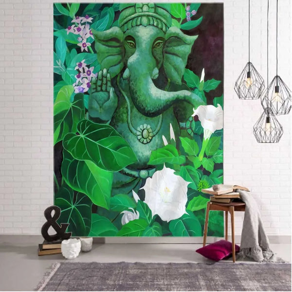 Elephant Art Tapestry-ToShay.org