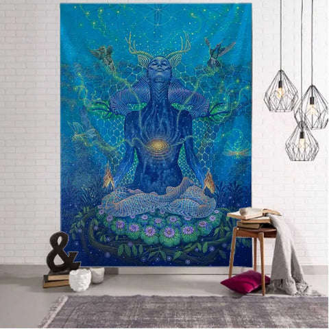 Psychedelic Art Tapestry-ToShay.org