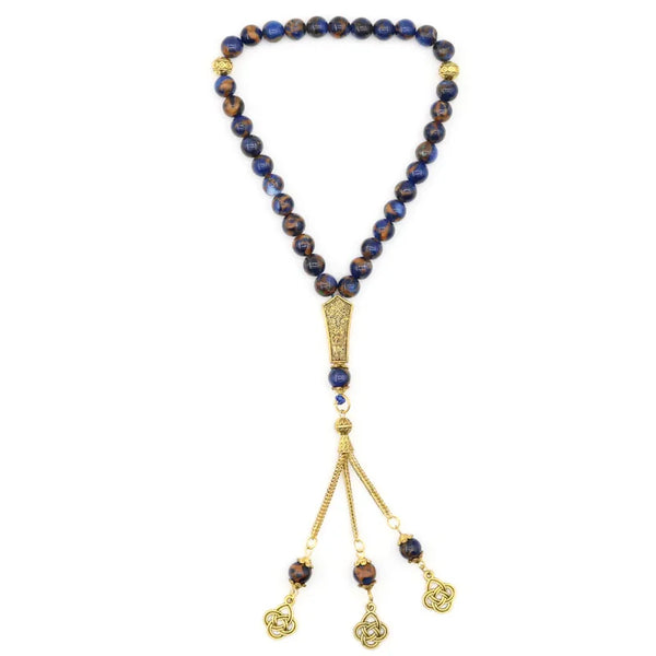 Blue Agate Prayer Beads-ToShay.org