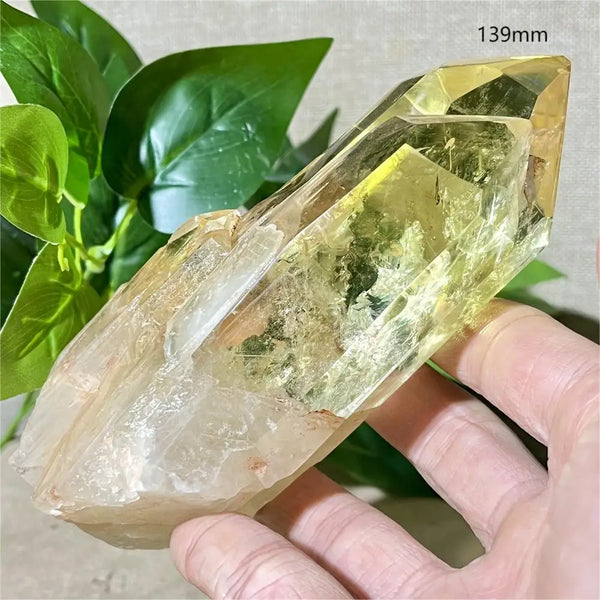 Yellow Citrine Quartz Point-ToShay.org