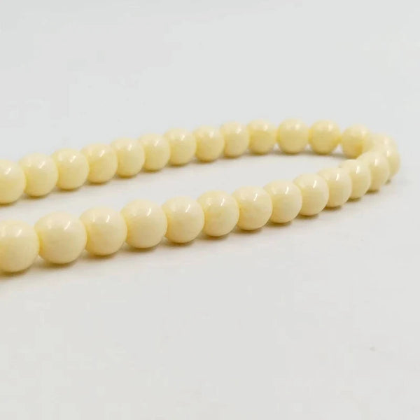 White Prayer Beads-ToShay.org