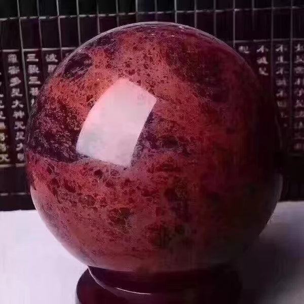 Red Obsidian Ball-ToShay.org