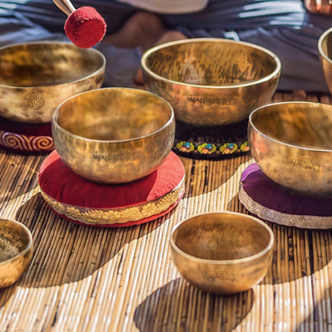 Tibetan Bronze Singing Bowl-ToShay.org