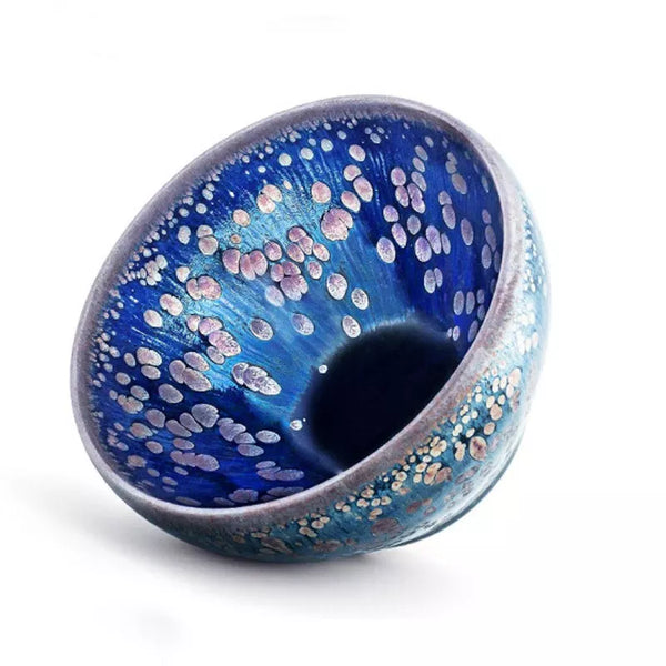 Blue Glaze Ceramic Cup-ToShay.org