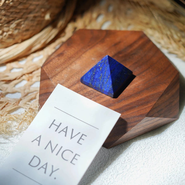 Blue Lapis Lazuli Pyramid-ToShay.org