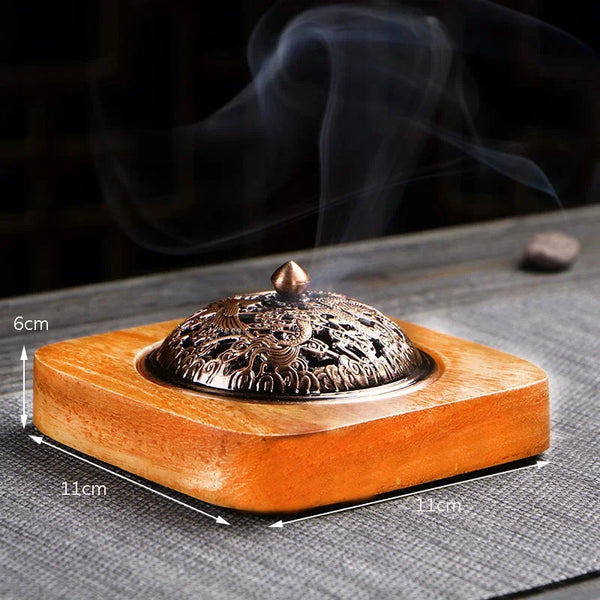 Wood Incense Burner-ToShay.org