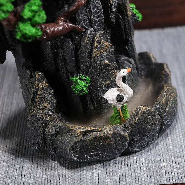 Mountain Backflow Incense Burner-ToShay.org