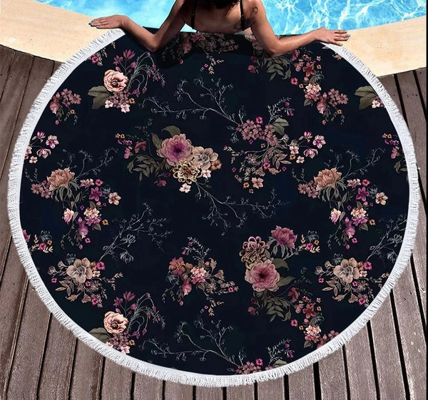 Flower Pet Beach Mat-ToShay.org