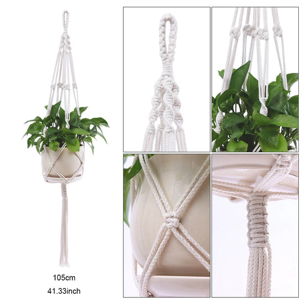 Macrame Plant Baskets-ToShay.org