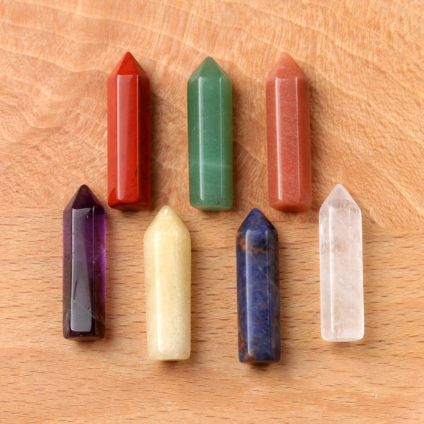 Mixed Crystal Quartz Points-ToShay.org