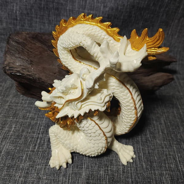 White Dragon Statue-ToShay.org