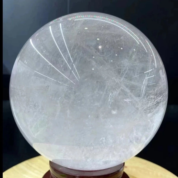 White Quartz Crystal Ball-ToShay.org