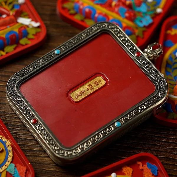 Thangka Painting Box Pendant-ToShay.org