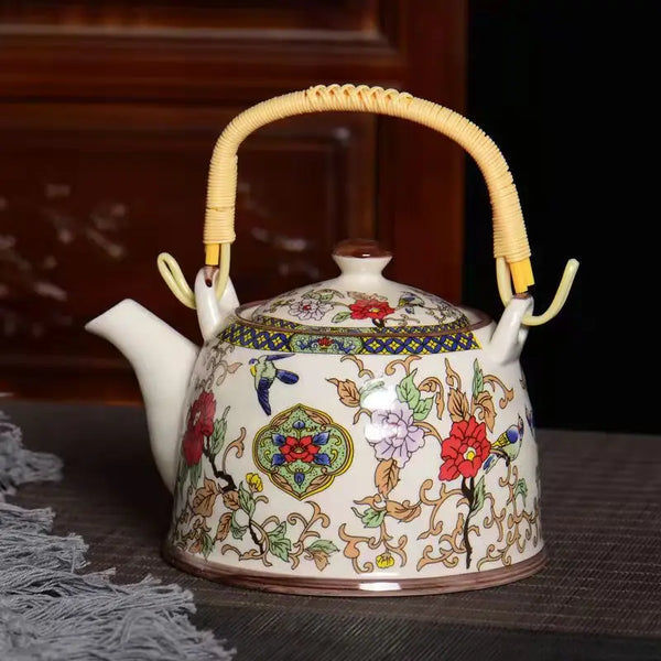 Glaze Porcelain Tea Pot-ToShay.org