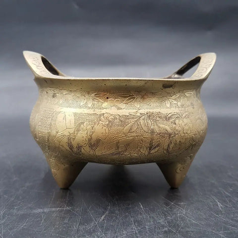 Brass Incense Pot-ToShay.org