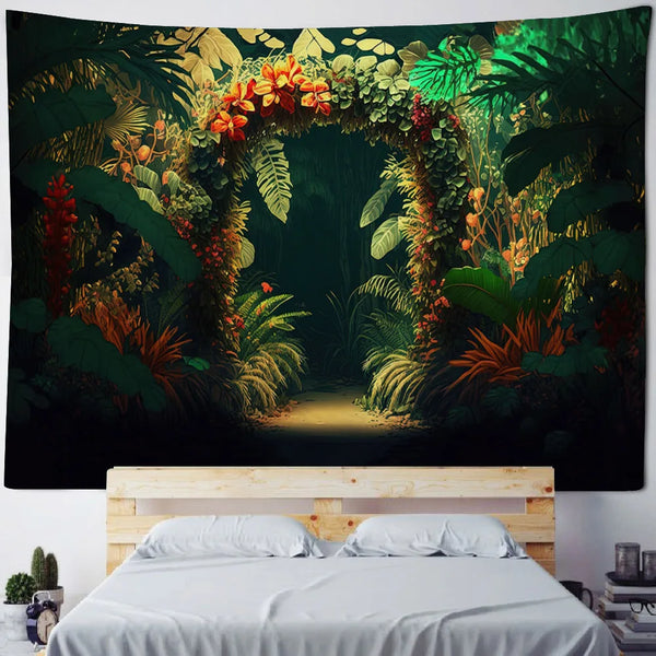 Tropical Rainforest Tapestry-ToShay.org