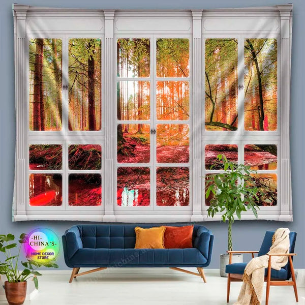 Garden Window Tapestry-ToShay.org